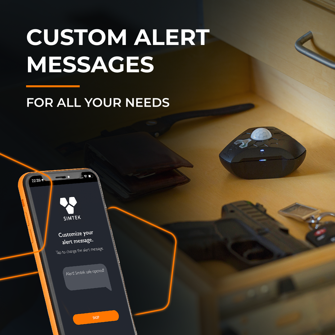 Simtek StealthALERT Wireless Safe Alarm | Liberty Safe Norcal.