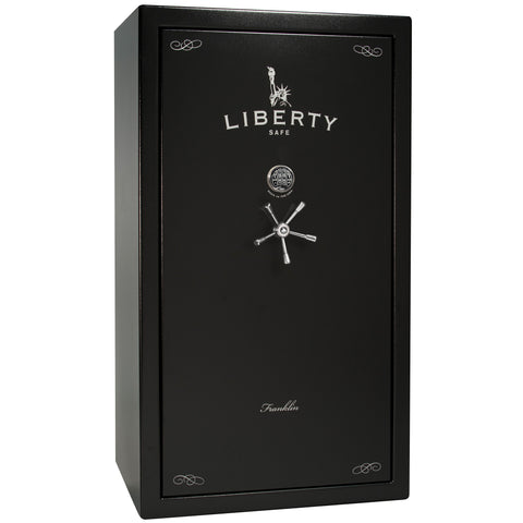 Franklin Series | 50 | Black Textured | Level 5 Security | 110 Minute Fire Protection - Fathers Day