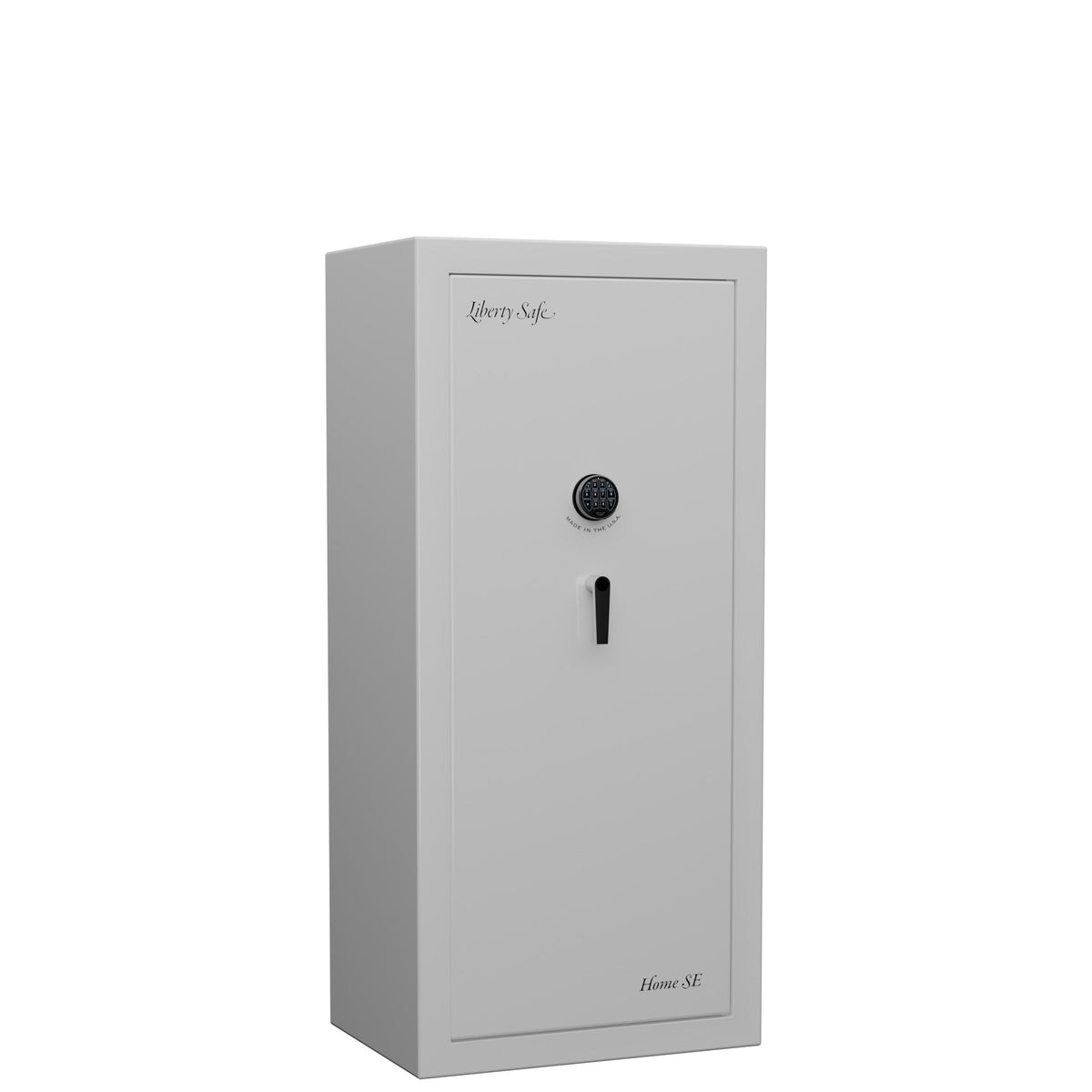 Home SE | Home Series 20 | Level 4 Security | 90 Minute Fire Protection | Dimensions: 60.5&quot;(H) x 28&quot;(W) x  20&quot;(D) | Icy White Gloss Limited Edition Safe Colors - Closed Door