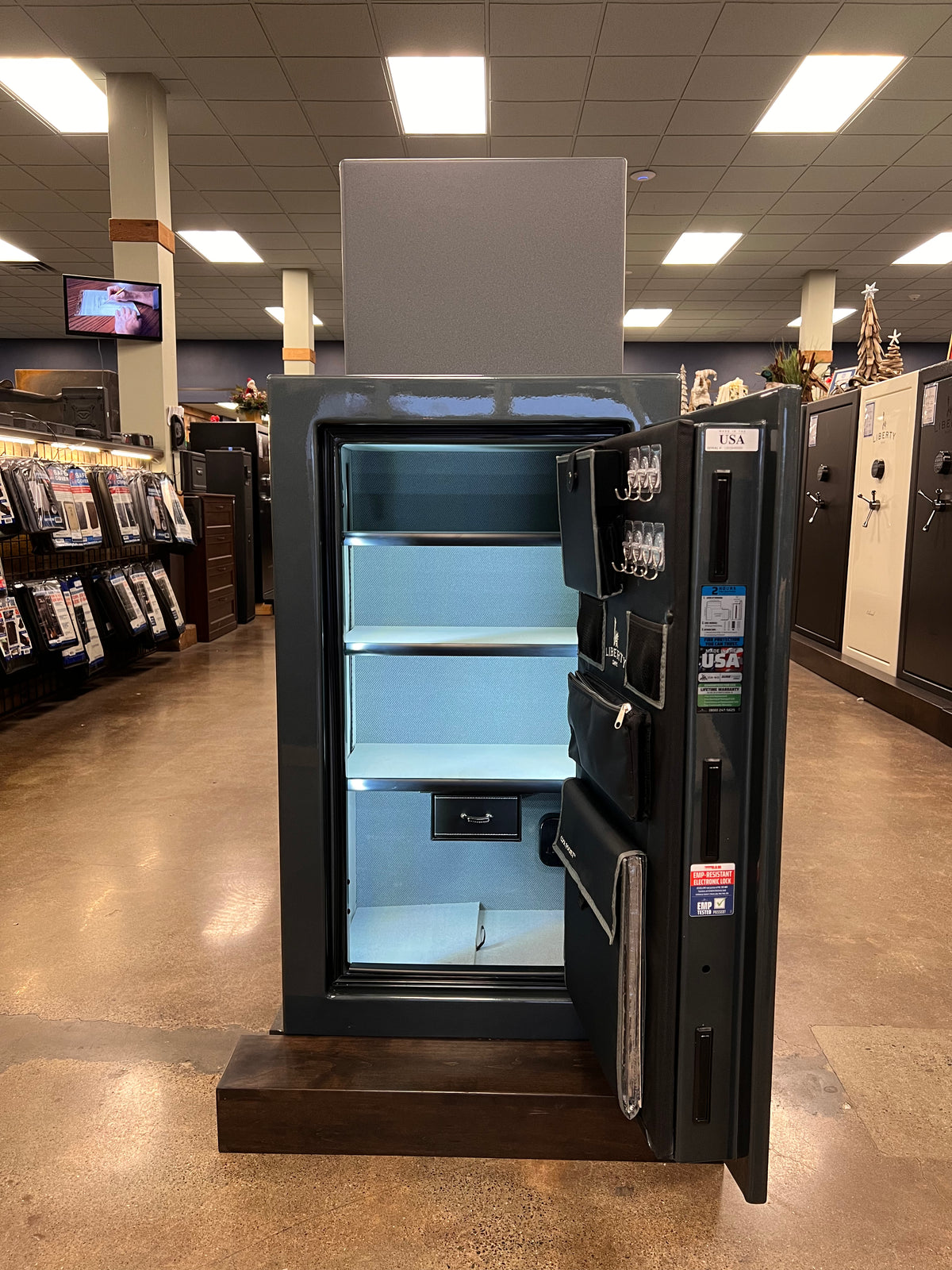 Premium Home 12 | Gray | Level 7 Security | 120 Minute Fire Protection (Clearance)