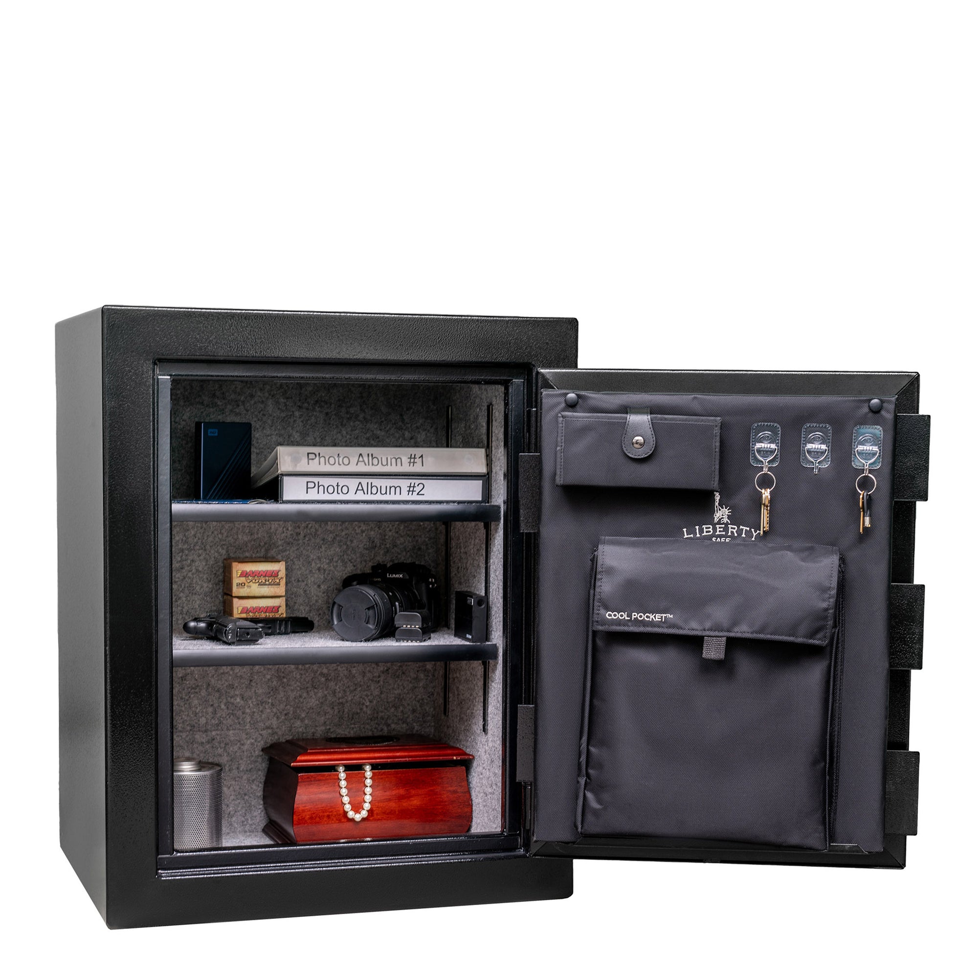Home Series | 60 Minute Fire Protection | Textured Black | Liberty Safe Norcal.