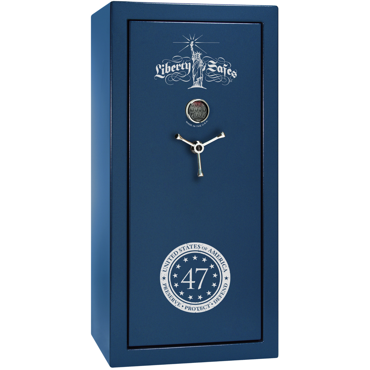 Liberty 47 Special Edition | Blue | Level 3 Security | 60 Minute Fire Protection
