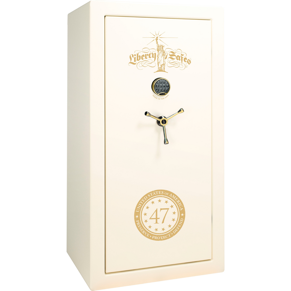 Liberty 47 Special Edition | White | Level 3 Security | 60 Minute Fire Protection
