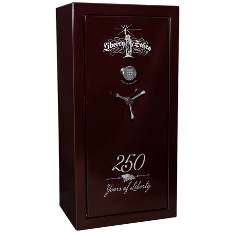 USA | 30 | Burgundy Marble | Level 3 Security | 60 Minute Fire Rating - 250th Anniversary | Liberty Safe Norcal.