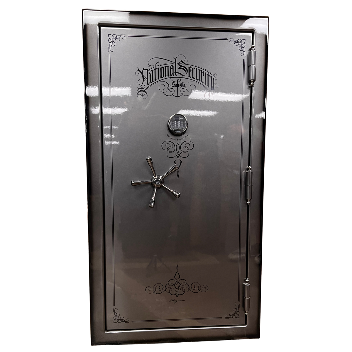 Magnum | 40 | Gray Two-Tone | Level 8 Security | 150 Minute Fire Protection (Clearance)