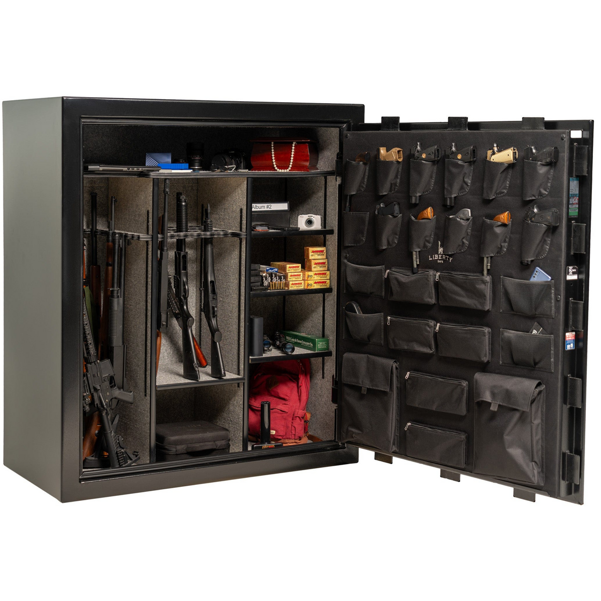 The Collector | Black Textured | Level 5 Security | 110 Minute Fire Protection