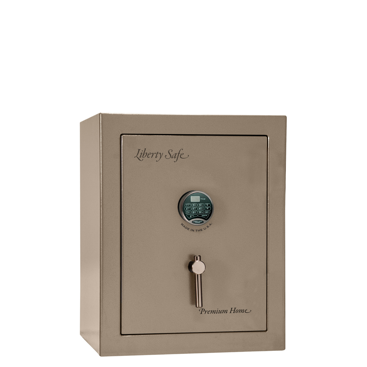 Premium Home Series | Level 7 Security | 2 Hour Fire Protection | 08 | Dimensions: 30&quot;(H) x 24&quot;(W) x 20.25&quot;(D) | Champagne Marble - Closed Door