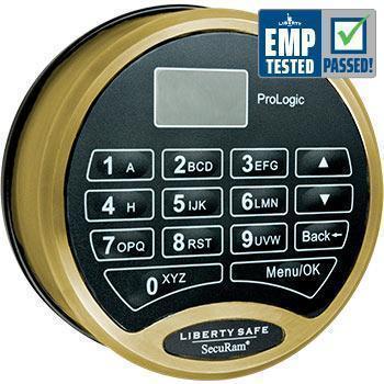 Accessory - Electronic Lock - ProLogic - Brass | Liberty Safe Norcal.