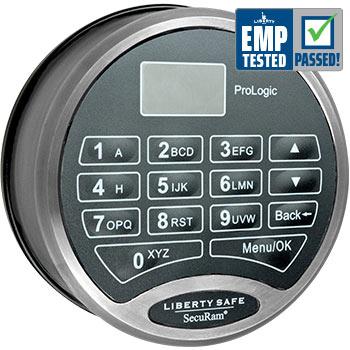 Accessory - Electronic Lock - ProLogic - Chrome | Liberty Safe Norcal.