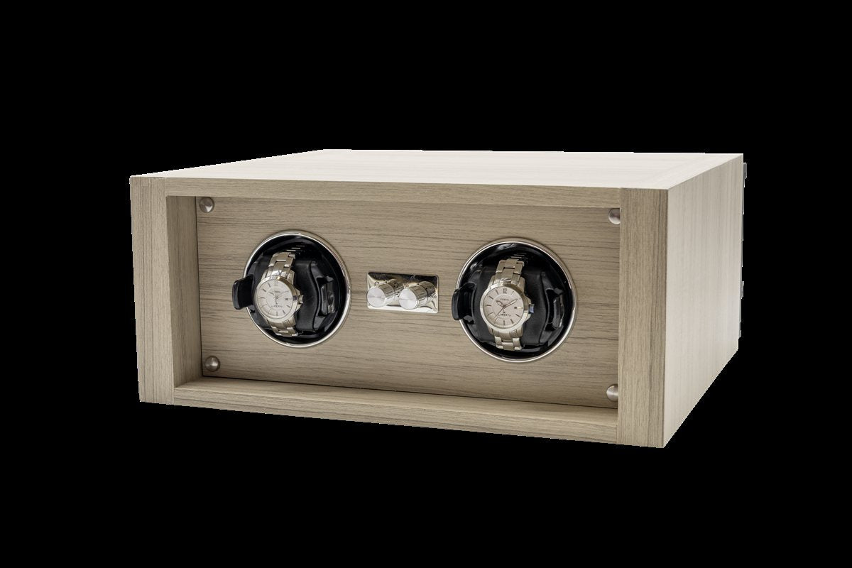 Liberty Safe dual watch winder accessory with two watches